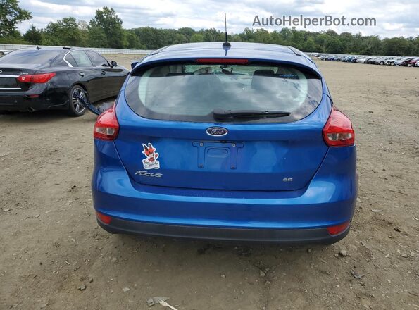 1FADP3K2XJL298379 2018 FORD FOCUS Синий Вид сзади