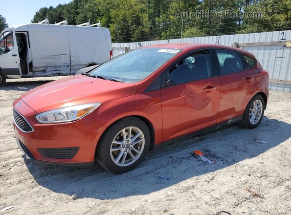 1FADP3K2XJL309106 2018 FORD FOCUS Красный Передняя левая четверть