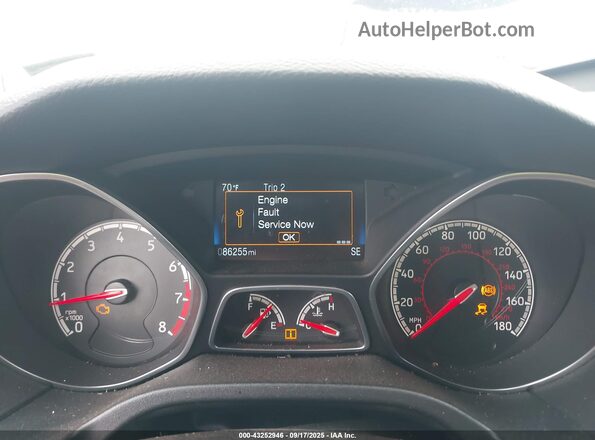 1FADP3L90JL226277 2018 FORD FOCUS ST Серый Вид задних сидений