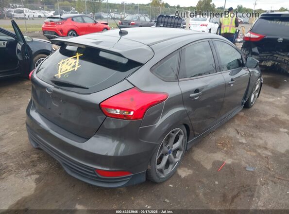 1FADP3L90JL226277 2018 FORD FOCUS ST Серый Задняя правая четверть
