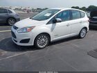 2018 Ford C-max Hybrid Se White vin: 1FADP5AU2JL100151