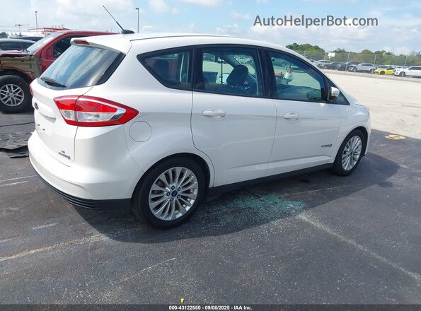 1FADP5AU2JL100151 2018 FORD C-MAX HYBRID White Tył prawy