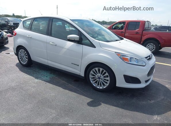 1FADP5AU2JL100151 2018 FORD C-MAX HYBRID White Przód prawy