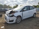 2016 Ford C-max Se White vin: 1FADP5AU3GL102659