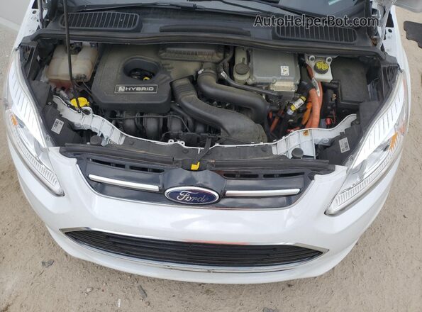 1FADP5AU5HL106911 2017 FORD C-MAX White ძრავის განყოფილების ხედი