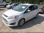 2016 Ford C-max Hybrid Se White vin: 1FADP5AU7GL117116