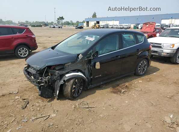 1FADP5DU5HL117905 2017 FORD C-MAX Black Առջևի ձախ երեք քառորդ տեսարան
