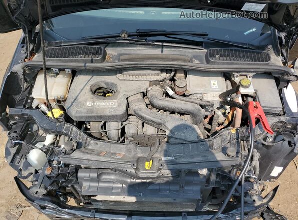 1FADP5DU5HL117905 2017 FORD C-MAX Black Սալոնի հետևի տեսք