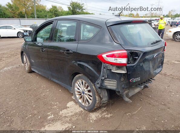 1FADP5EU8HL117556 2017 FORD C-MAX ENERGI Черный Задняя левая четверть
