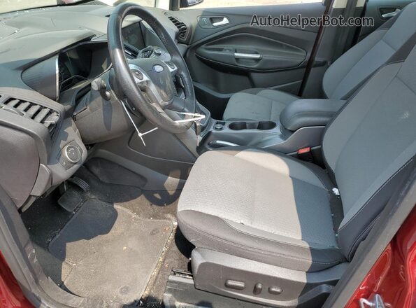 1FADP5EU9HL109613 2017 FORD C-MAX Red Widok wnętrza z przodu