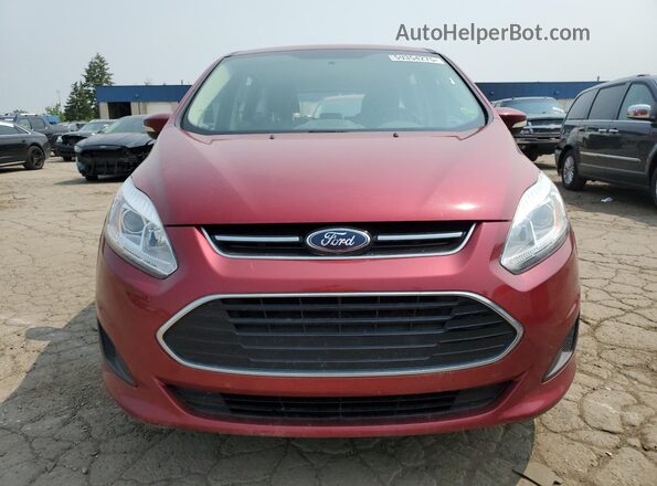 1FADP5EU9HL109613 2017 FORD C-MAX Red Widok z przodu