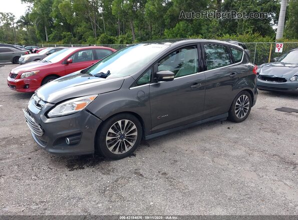 1FADP5FU4HL101336 2017 FORD C-MAX Gray Przód lewy