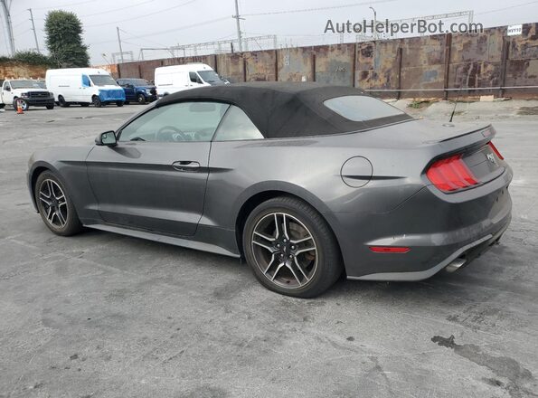 1FATP8UH3J5132557 2018 FORD MUSTANG Gray უკანა მარცხენა