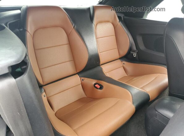 1FATP8UH3J5132557 2018 FORD MUSTANG Gray უკანა სავარძლების ხედი