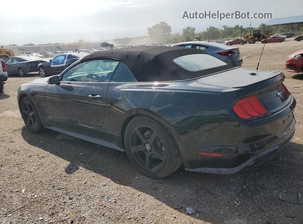 1FATP8UH7K5149993 2019 FORD MUSTANG Черный Задняя левая четверть