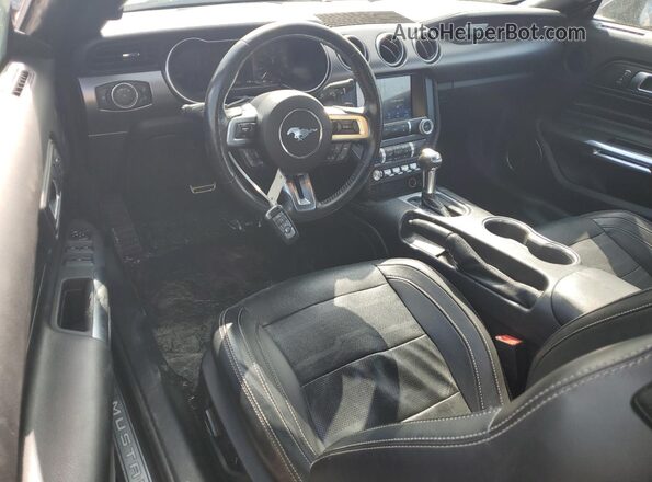 1FATP8UH7K5149993 2019 FORD MUSTANG Черный Вид панели приборов
