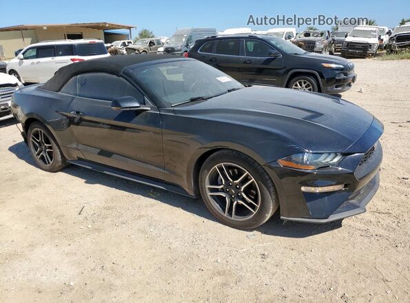 1FATP8UH8J5167515 2018 FORD MUSTANG Black Przód prawy