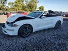 2021 Ford Mustang White vin: 1FATP8UH8M5109408
