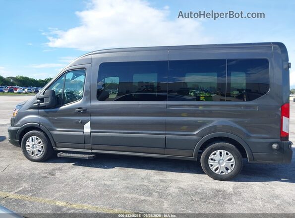 1FBAX2CM9GKA29610 2016 FORD TRANSIT-350 Gray Widok wnętrza 360 stopni