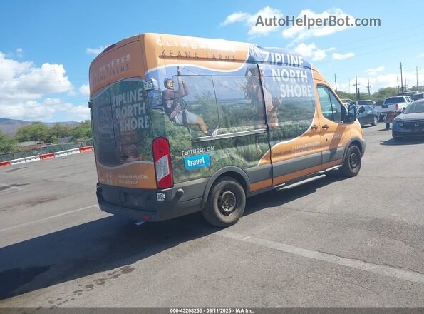 1FBAX2XG1GKB31388 2016 FORD TRANSIT-350 Оранжевый Задняя правая четверть
