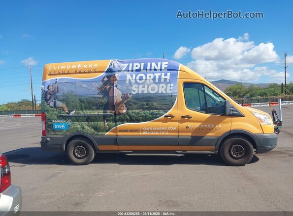 1FBAX2XG1GKB31388 2016 FORD TRANSIT-350 Оранжевый Вид задней части салона