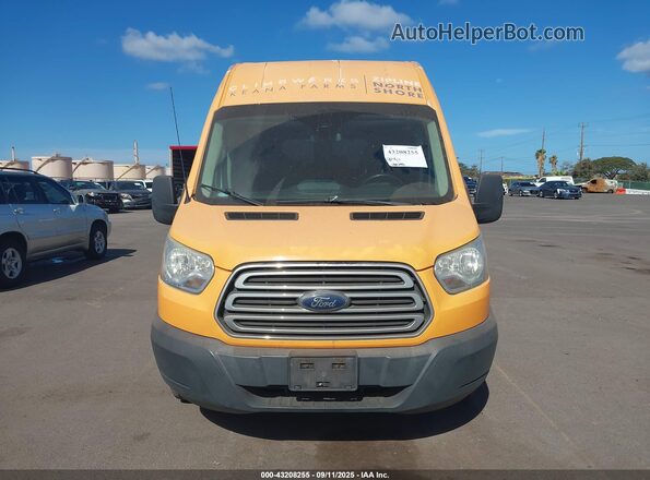 1FBAX2XG1GKB31388 2016 FORD TRANSIT-350 Оранжевый Вид щитка приборов