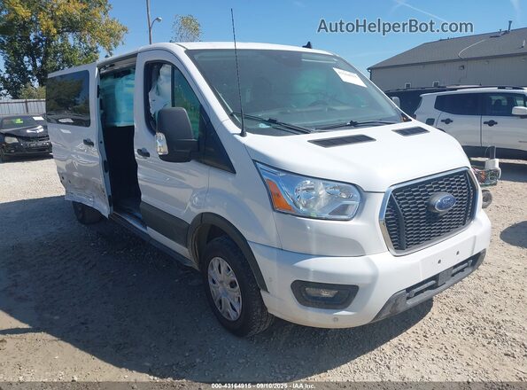 1FBAX2Y87MKA32304 2021 FORD PASSENGER White წინა მარჯვენა