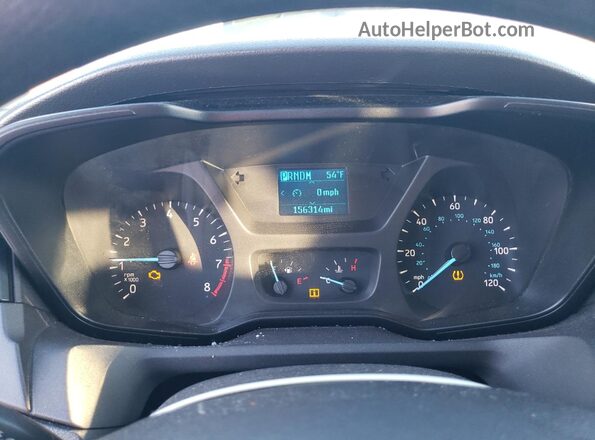 1FBZX2YMXJKA70055 2018 FORD TRANSIT White Instrument cluster view