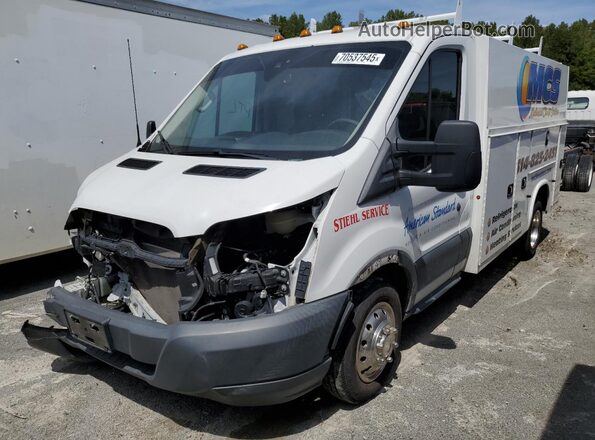 1FDBF6PM6JKA57419 2018 FORD TRANSIT White Front left