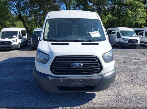1FDZX2CM1JKB56580 2018 FORD TRANSIT White Instrument cluster view