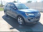 2018 Ford Explorer Xlt Blue vin: 1FM5K7D84JGC84634