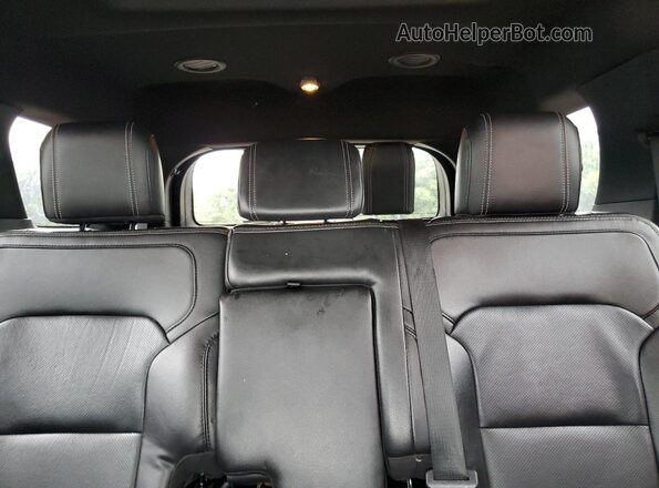 1FM5K7F80JGA89529 2018 FORD FORD EXPLORER Black Հետևի նստատեղերի տեսք