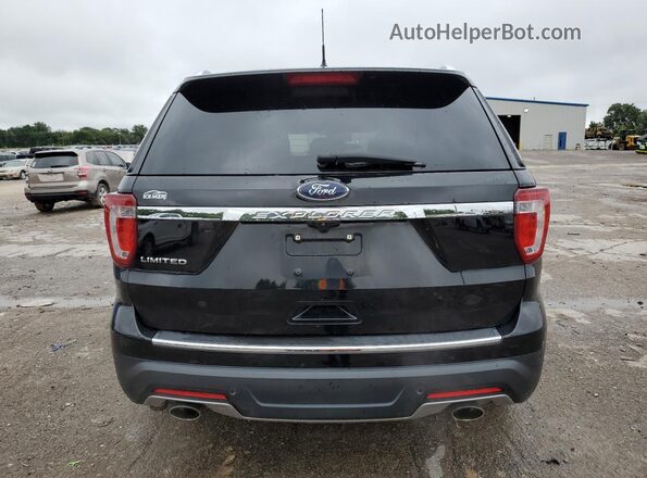 1FM5K7F80JGA89529 2018 FORD FORD EXPLORER Black Հետևի տեսք