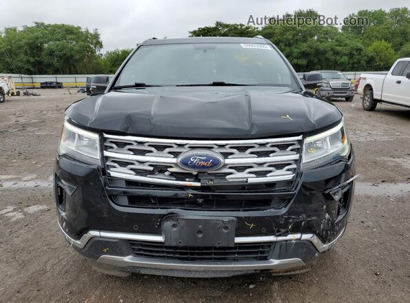 1FM5K7F80JGA89529 2018 FORD FORD EXPLORER Black Դիմացի տեսք