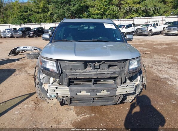 1FM5K7F81KGA63829 2019 FORD FORD EXPLORER Серебряный Вид задней части салона