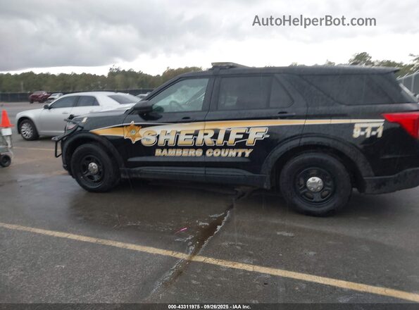 1FM5K8AB0MGA19400 2021 FORD POLICE INTERCEPTOR Черный Панорамный вид салона 360°