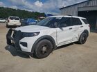 2022 Ford Explorer Police Interceptor White vin: 1FM5K8AB2NGA29072