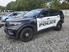 2025 Ford Explorer Police Interceptor Black vin: 1FM5K8ABXSGA20129