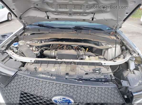 1FM5K8AC5MNA11894 2021 FORD EXPLORER Серебряный Вид сзади