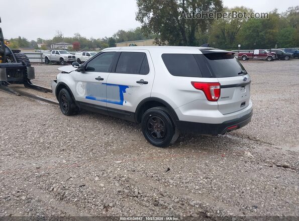 1FM5K8AR0HGD92410 2017 FORD POLICE INTERCEPTOR Silver Tył lewy