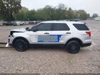 2017 Ford Police Interceptor   Silver vin: 1FM5K8AR0HGD92410