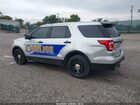 2017 Ford Police Interceptor   Silver vin: 1FM5K8AR2HGD92408