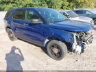 2019 Ford Police Interceptor   Blue vin: 1FM5K8AR2KGA79057