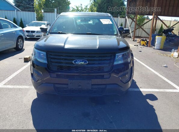 1FM5K8AR7HGA37332 2017 FORD EXPLORER Black Vista del cuadro de instrumentos