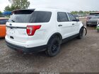 2016 Ford Police Interceptor   White vin: 1FM5K8AR8GGD35371