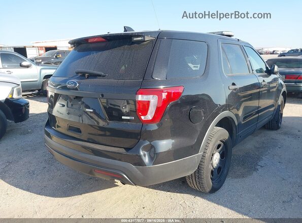 1FM5K8AR9HGA71207 2017 FORD POLICE INTERCEPTOR Black Rear right