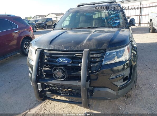 1FM5K8AR9HGA71207 2017 FORD POLICE INTERCEPTOR Black Instrument cluster view