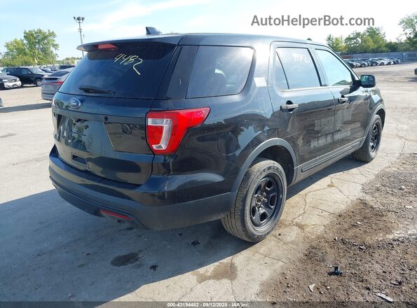 1FM5K8AT1HGD92363 2017 FORD EXPLORER Черный Задняя правая четверть