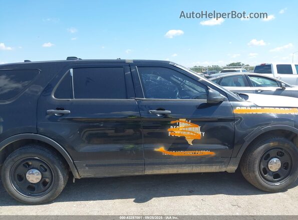 1FM5K8AT8HGE30624 2017 FORD EXPLORER Черный Вид задней части салона