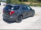 2018 Ford Explorer Xlt Gray vin: 1FM5K8D86JGC91882